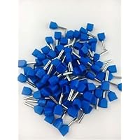 100pcs TE4012 Dual Crimp terminal - (Color: Blue)