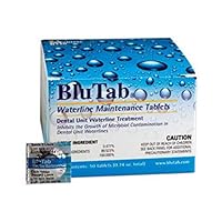 BluTab Blu Tab Dental Waterline Maintenance Treatment 50 Tablets 750 ml Bottle