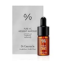 Dr.Ceuracle Vitamin C Powder 10% AmpouleㅣPure VC Mellight EssenceㅣAnti-oxidant, Anti-Darkspot, Moisturizing SerumㅣThe Premium Brightening One-Week Skin Care