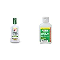 Bactine Max First Aid Spray with Lidocaine for Pain & Itch Relief + A+Health Extra Strength Itch Relief Gel for Bug Bites & Rashes