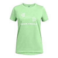 Under Armour Girls' Tech Big Logo Short Sleeve T Shirt
