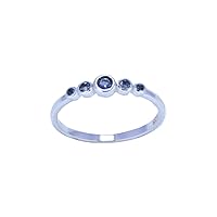 Good Gemstones Round Shape Faceted Sky Blue Topaz Sterling Silver rings - ornaments glitter Vml Jewelry top selling shops gift for brithday wedding ring SR-BTO-FC-308 -h uk