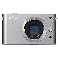 Nikon 1 J1 10.1 MP HD Digital Camera Body Only (Silver)