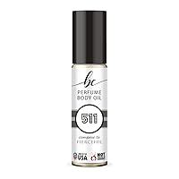 BC Perfume 511 Inspired by A & Fitch Fierceful For Men Body Oil Dupes Alcohol-Free Travel Size Roll-On 0.3 Fl Oz/10ml