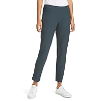 Eileen Fisher Womens Stretch Crepe Casual Trouser Pants