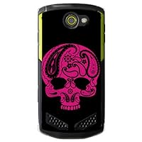 Second Skin Paisley Skull Black (Clear) Design by ROTM/for Torque G02/au AKYG02-PCCL-202-Y077