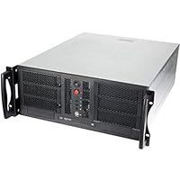 Chenbro RM42300-F / RM42300 Rackmount Enclosure Steel - 4U - 10 x Bay - 1 x Fan(s) Installed - Micro ATX, ATX, SSI CEB Motherboard Supported