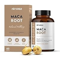 Tablets for Men & Women (800mg) | Cholesterol-Free Maca Root Tablets to Improve Energy, Strengt- 60 Tablets Set of 1