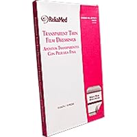 ReliaMed Sterile Latex-Free Transparent Thin Film Adhesive Dressing 8