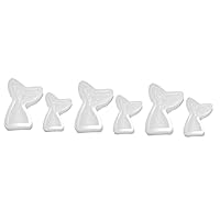 BESTOYARD 6 Pcs cake mold cactus chocolate koi carp keyboard resin mold candy non stick cake stencils crystal Silicone Cake Moulds Soap Tail whale large cake mould Baking mold/cake mold