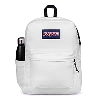 JanSport Superbreak Backpack - Durable, Lightweight Premium Backpack, White