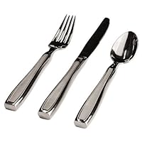 Weighted Knife, Fork, Teaspoon, Set of 3