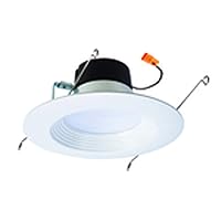 HALO RL56 Zigbee Wireless Smart Integrated LED Recessed Downlight Ceiling Fixture, Selectable Color Temperature, White, 5 in. and 6 in.