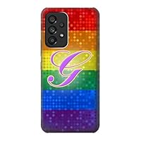 R2899 Rainbow LGBT Gay Pride Flag Case Cover for Samsung Galaxy A53 5G