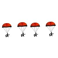 BESTOYARD 4 Pcs Halloween Witch Decoration Kids Parachute Toy Halloween Parachute Toys Halloween Hanging Ornament Mini Parachute Toy Halloween Table Centerpieces Skeleton Ceiling Child