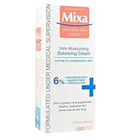 Mixa Light Balancing Face Cream 24h 6% Moisturizer Normal & Combination Skin 50ml France Sensitive Skin Expert Since 1924
