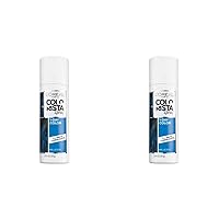 Colorista 1-Day Washable Temporary Hair Color Spray, Blue, 2 Ounces (Pack of 2)