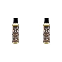 Soothing Touch Organic Bath, Body & Massage Oil, Sandalwood, 4 Fl Oz (Pack of 2)
