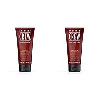 AMERICAN CREW Men's Hair Gel, Firm Hold, Non-Flaking Styling Gel, 3.3 Fl Oz (Pack of 2)