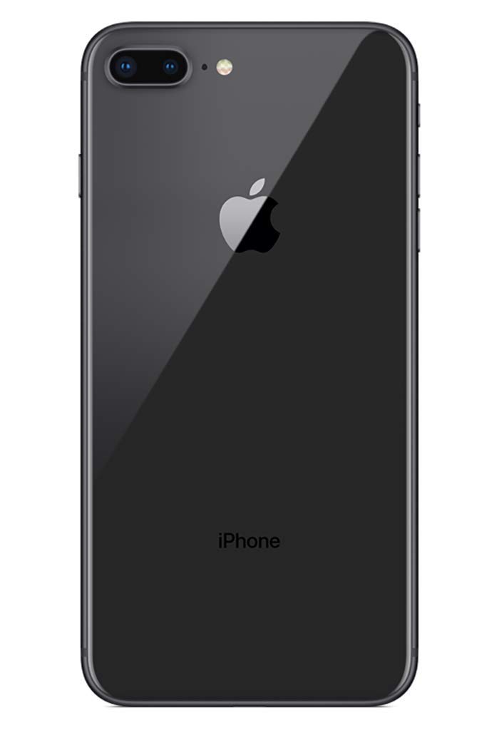 Apple iPhone 8 Plus (64GB, Space Gray) [Locked] + Carrier Subscription (Renewed)