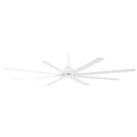 MINKA-AIRE F896-84-WHF Xtreme H2O 84 Inch Outdoor Ceiling Fan with DC Motor in Flat White Finish