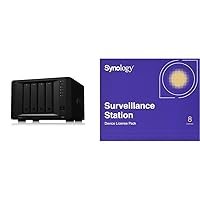 Synology 4 Bay Deep Learning Video Analytics NVR with 8 IP Camera Licenses