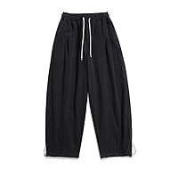 Pants Men Japan Korean Streetwear Loose Casual Wide Leg Baggy Boyfriend Harem Trousers Sweatpants