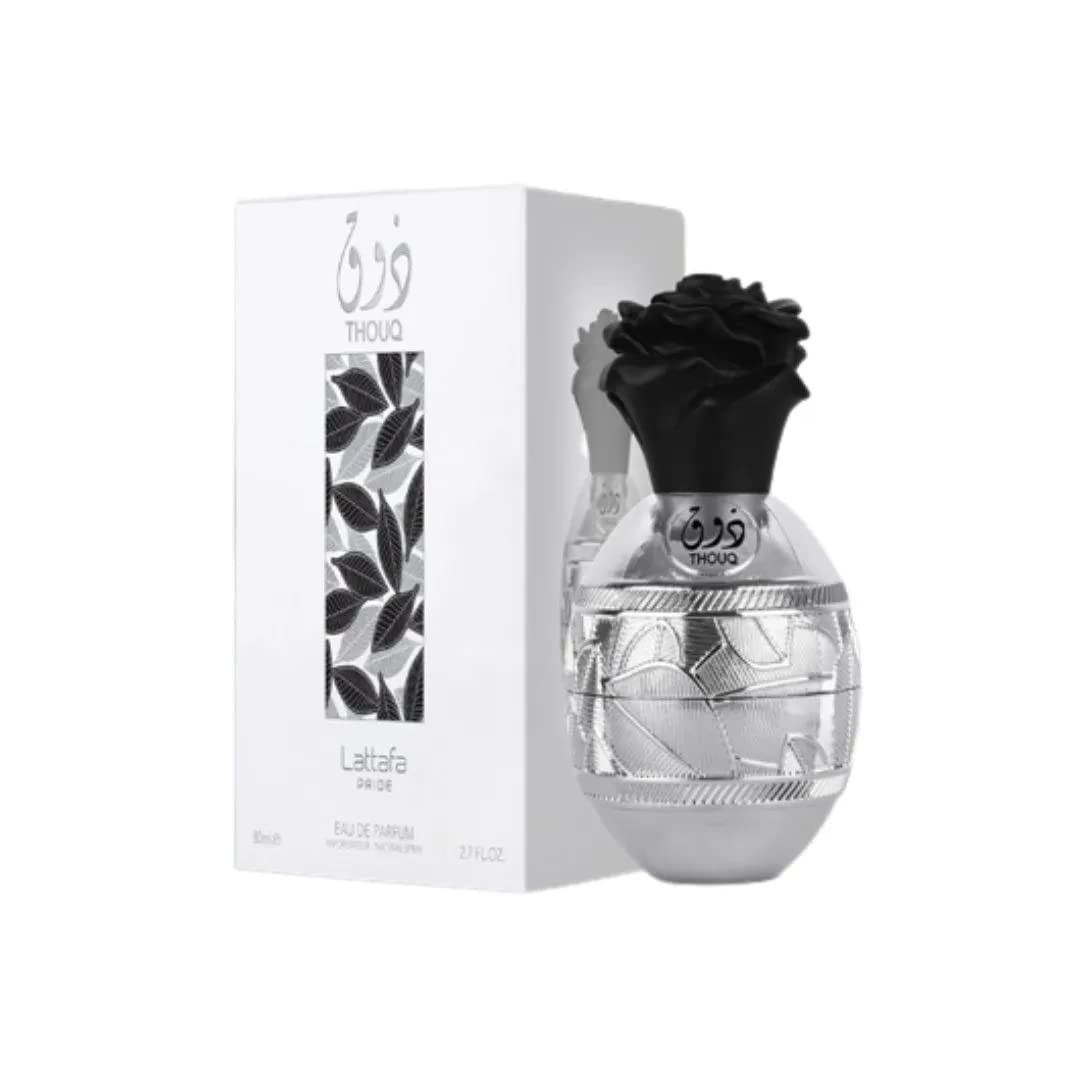 Lattafa Perfumes Thouq for Unisex Eau de Parfum Spray, 2.7 Ounce