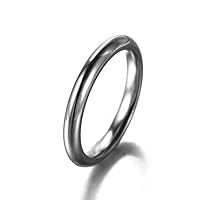 Stainless steel ring ladies jewelry fashion simple and fine titanium steel ring