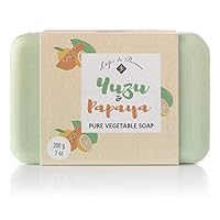 Yuzu & Papaya Soap 200 gr. (7 oz) Bar