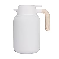 CHUNCIN - Insulated Vacuum Flasks Stainless Steel Thermal Jugs, Coffee Pot Thermal Teapot for Tea, Coffee, Hot & Cold Drinks,1000ML (Size : 2000ML)