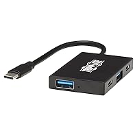 Tripp Lite USB C Hub 4-Port 2 USB-A & 2 USB-C Ports USB 3.1 Gen 2 Aluminum (U460-004-2A2C-2)