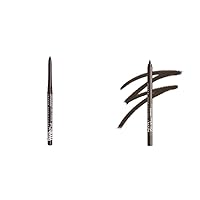 Vivid Rich Mechanical Eye Pencil, Retractable Eyeliner, Smokin Topaz - Brown (Packaging May Vary) & Epic Wear Liner Stick, Long-Lasting Eyeliner Pencil - Deepest Brown
