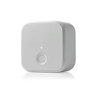 Connect Wi-Fi Bridge, Remote Access, Alexa Integration for Your August Smart Lock, white