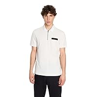 A｜X ARMANI EXCHANGE Men's Regular Fit Stretch Cotton Piquet We Beat as One Limited Edition Capsule Polo