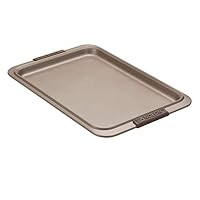 Anolon Bronze Nonstick Baking Sheet / Cookie Sheet / Cookie Pan with grips - 10 Inch x 15 Inch, Brown