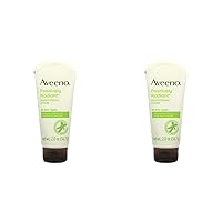 Aveeno Positively Radiant Skin Brightening Exfoliating Daily Facial Scrub,2.0 oz (Pack of 2)