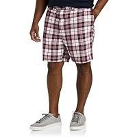 DXL Big + Tall Essentials Men's Big and Tall Plaid Shorts