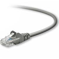 Belkin CAT5E Gray Patch Cord Snagless - 12ft