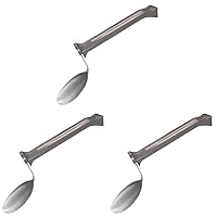 Lightweight Swivel Soupspoon, Gray (Pack of 3)