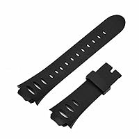 Soft Rubber Black Watch Band Strap Buckle Wristband with Installation Tool for SUUNTO for Observer SR Replacement Accessories