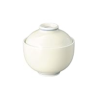 Round Confectionery Cream Glaze Round Confectionery Bowl 4.2 x 4.1 inches (107 x 105 mm)
