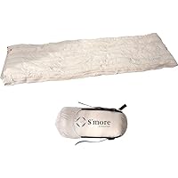 S'more OKURUMI 1.3 lbs Ultralight 32-59F Down Sleeping Bag,Ultra Compact 628 Fill Power Envelope Sleeping Bag Great for Hiking, Backpacking, Cold Weather, Lightweight and Compressible Travel Gear