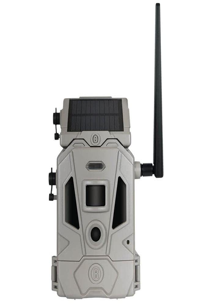 Bushnell CelluCORE 20 Solar Trail Camera, Dual Sim Low Glow Hunting Game Camera with Detachable Solar Panel