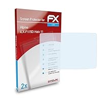Screen Protection Film compatible with Alpine iLX-F115D Halo 11 Screen Protector, ultra-clear FX Protective Film (2X)