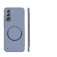 Hard PC Frameless Magnetic Phone Case for Samsung Galaxy S23 S22 S21 S20 FE S10 Note 20 Ultra 10 Plus Matte Thin Cover,Gray,for Samsung Note 20 Ultra