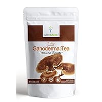Ganoderma Tea-Immune Booster (1 Week Supply) Ganoderma and Organic Natural Herbs. Supports and Strengthens The Physical and Immune System. Original Flavor of WORGANIC | 0.42 Ounces of |