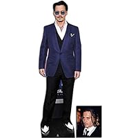 Fan Pack - Johnny Depp Lifesize Cardboard Cutout / Standee / Standup - Includes 8x10 (20x25cm) Photo