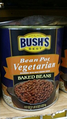 Bush's Best Vegetarian Baked Beans 117 Oz (6 Pack)