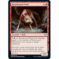 Magic: the Gathering - Runebound Wolf (176) - Innistrad: Crimson Vow